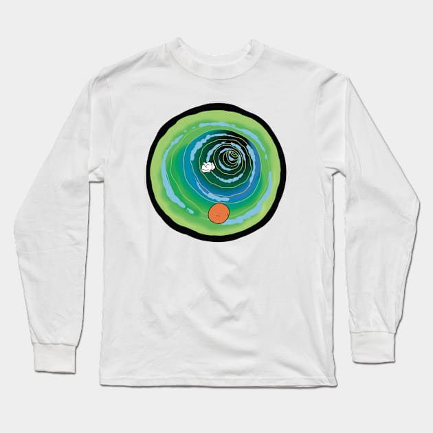 Vortex Long Sleeve T-Shirt by TeeAguss